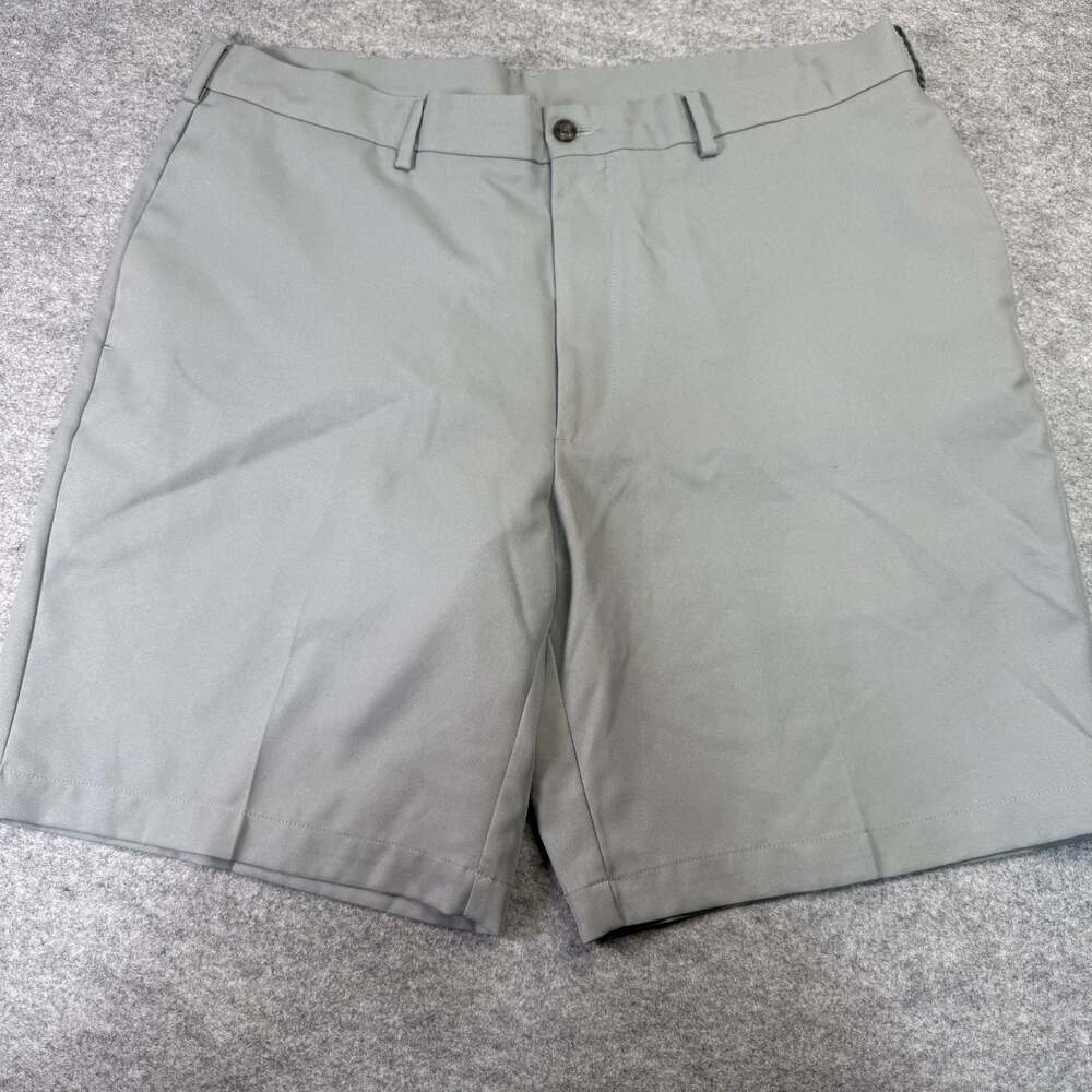 Pro Tour Men's Gray Flat Front Golf Shorts Size 38